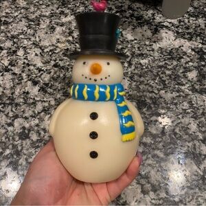 Vintage Body Fantasies Sheer Body Lotion Snowman